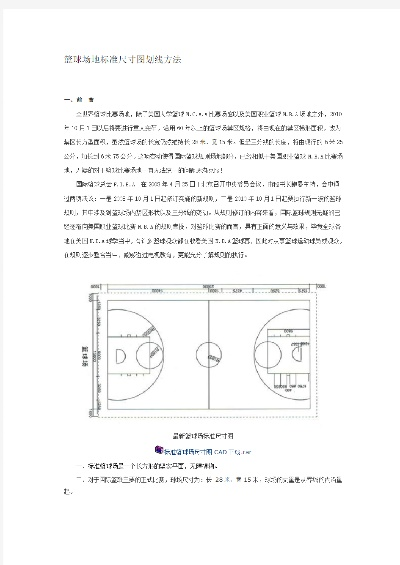 篮球场划线标准尺寸说明及其规定要求-第2张图片-www.211178.com_果博福布斯