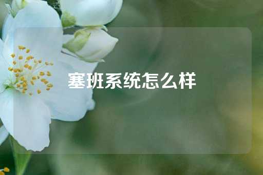 塞班系统怎么样